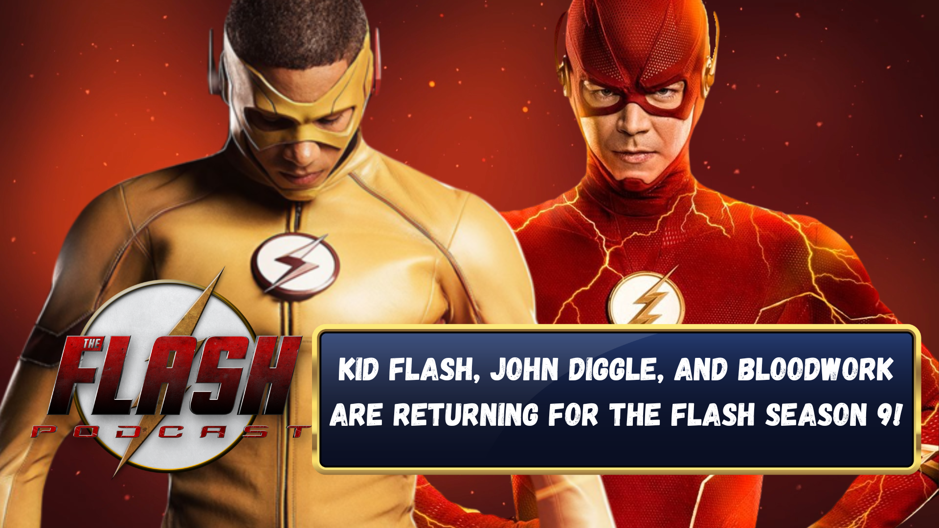 The Flash Season 9 Kid Flash Diggle Bloodwork